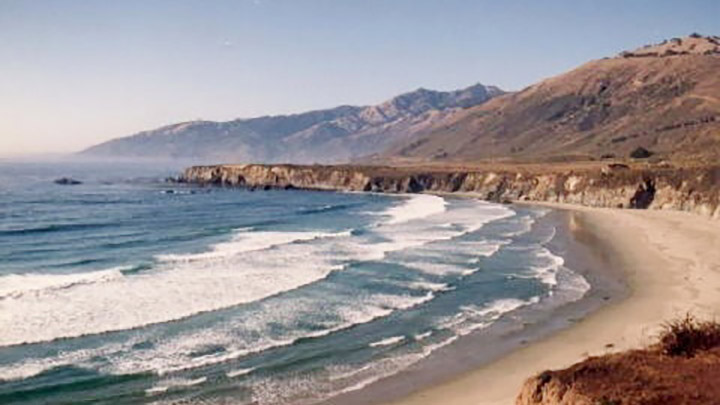 Sand Dollar Beach Big Sur filming location in Monterey County