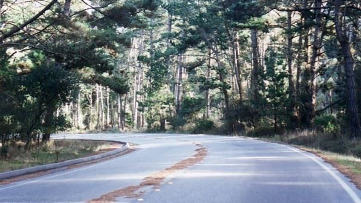 Skyline Drive filming location in Monterey County