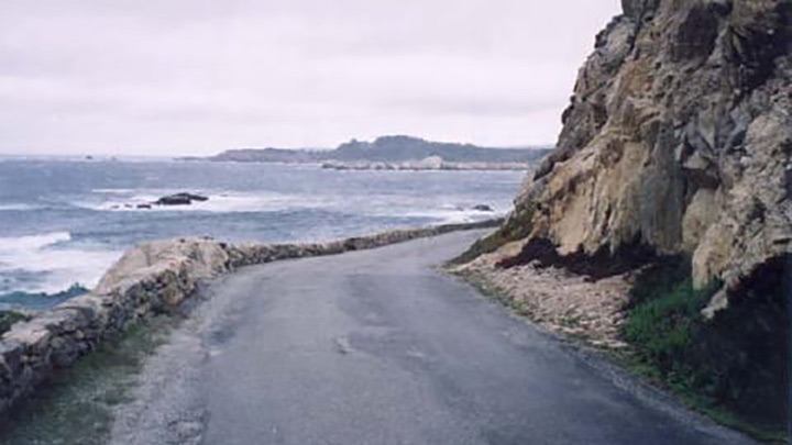 Spindrift Road filming location in Monterey County