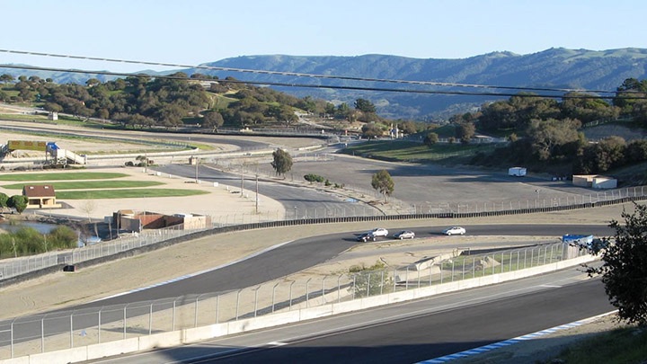 Weathertech Raceway Laguna Seca filming location in Monterey County